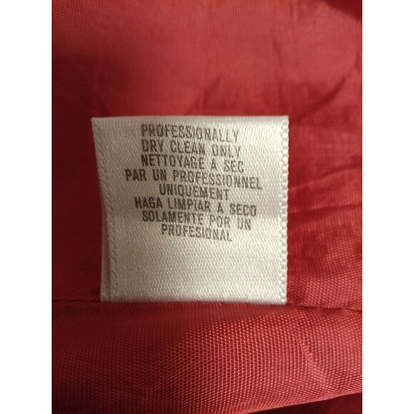 Casual Corner Women's Orange Blazer Size 12 - Picture 7 of 7